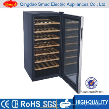 Red Wood Color Mini Bar Refrigerator Manufacturer